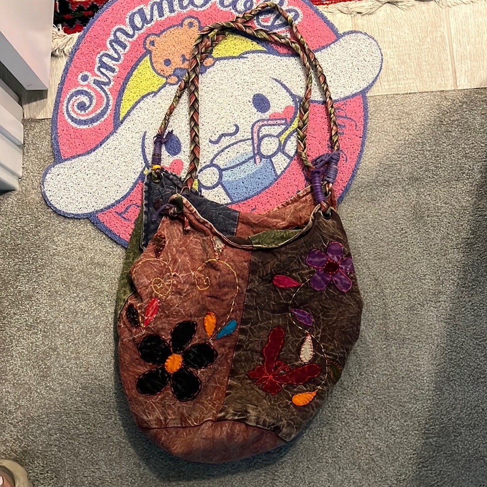 Kathmandu imports made in Nepal patchwork purse